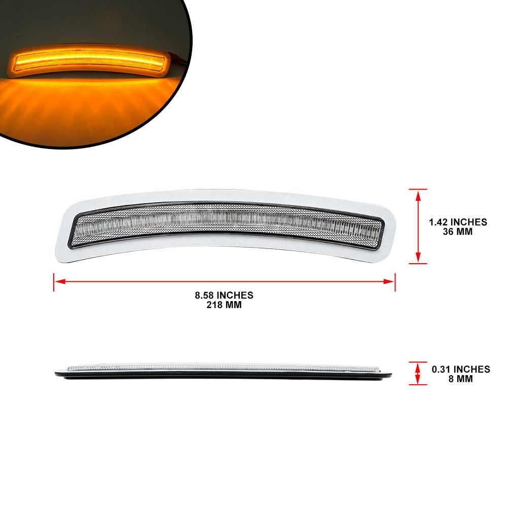 BMW 2 3 4 Series G42 Coupe G20 Sedan G22 Coupe G23 Convertible Front Bumper Reflector Light Led Fender Flare Side Marker Lamp