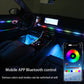 Universal Addressable RGB Ambient Lights 64 Color LED Interior Symphony Atmosphere Strip Lights