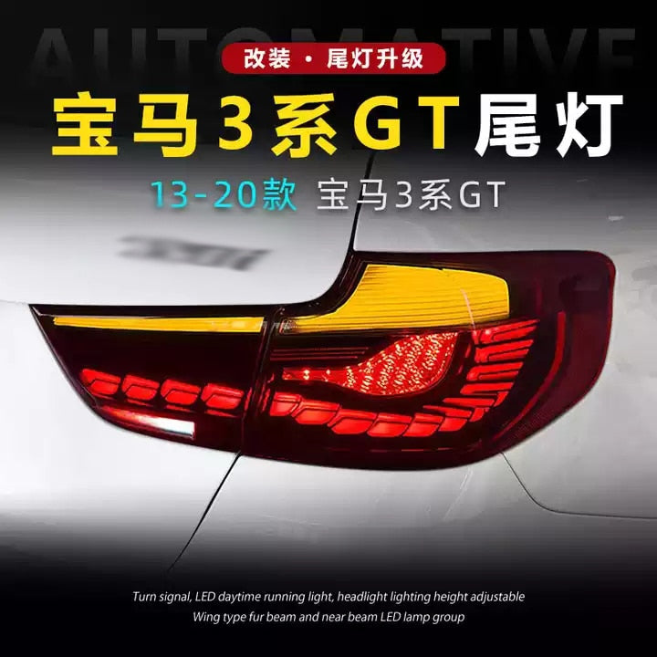 GTS Tail Lights For BMW 3 GT Series F34 2013 2014 2015 2016 2017 2018 2019 2020