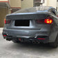 2014-2018 BMW 3 Series GT F34 M Sport 4 Door Car Rear Bumper Diffuser