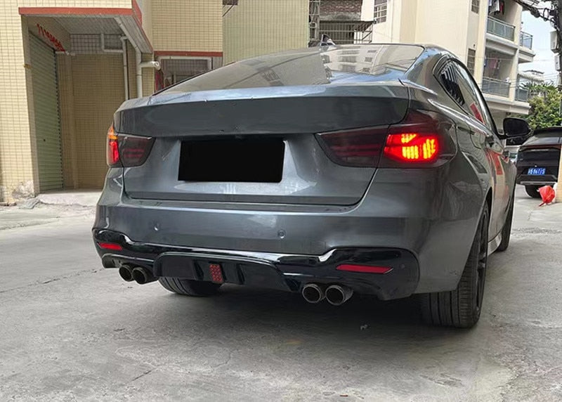 2014-2018 BMW 3 Series GT F34 M Sport 4 Door Car Rear Bumper Diffuser