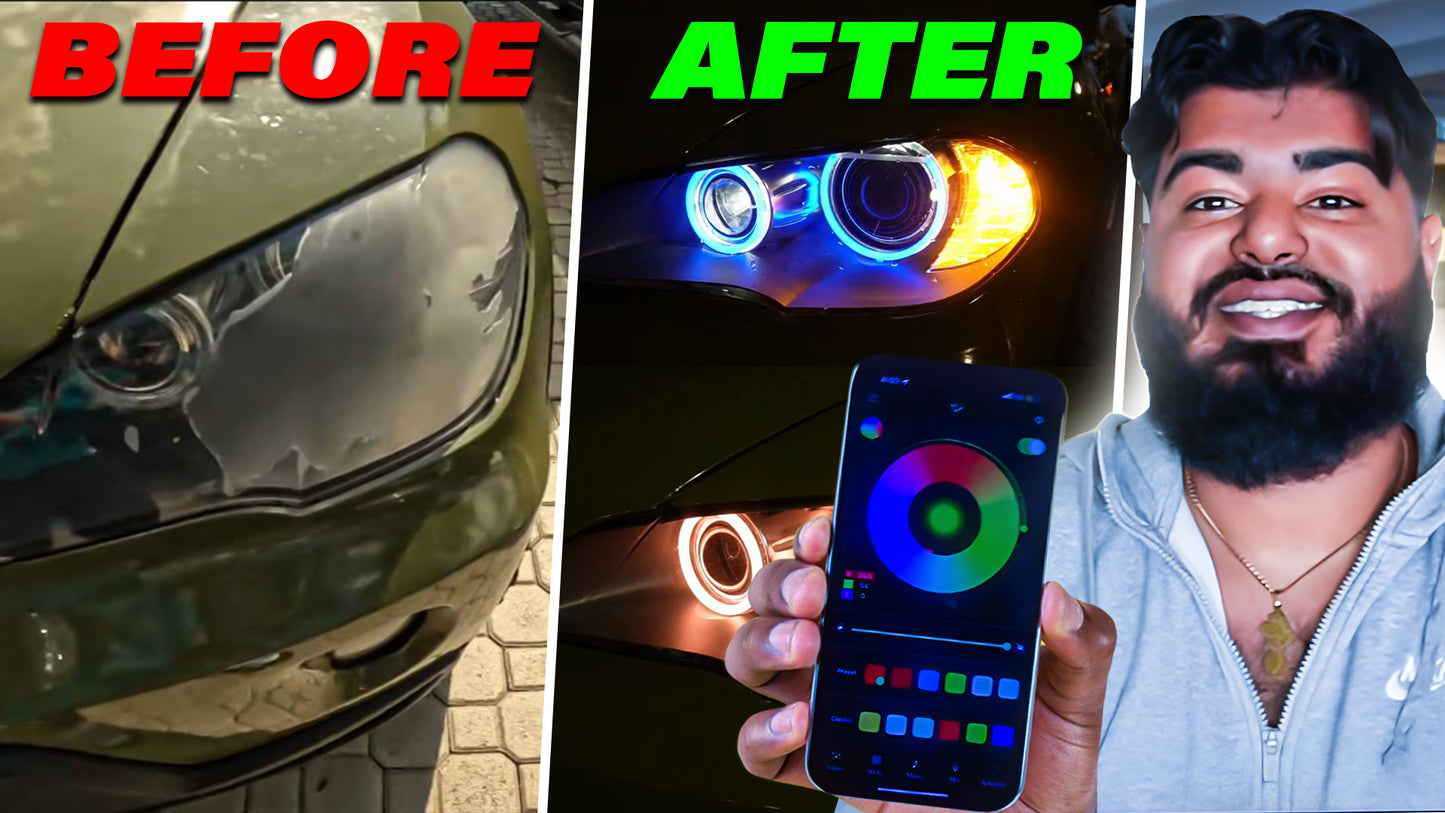 BMW X5 E70 RGB Headlight Package