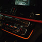 Carbon fiber LED center console Ambient light For BMW 3 /4 Series M3/4 F3x F8x LED