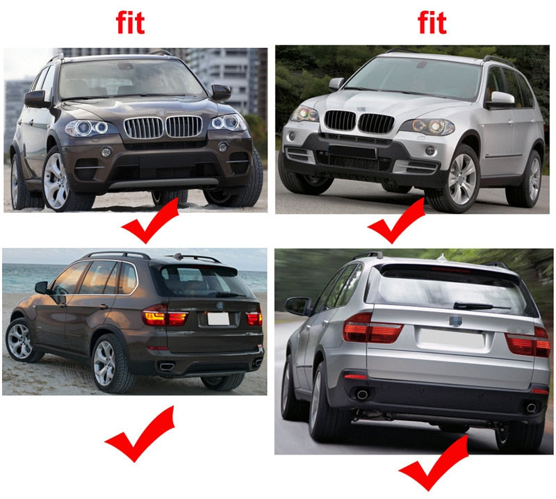 Running Boards Side Skirts BMW X5 E70 2008 2009 2010 2011 2012 2013,OE style,