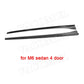 Carbon Fiber Side Skirts For BMW 6 Series F06 F12 F13 640i 650i M6 M Sport 2013-2019 Car Styling