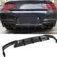 Carbon Fiber Car Rear Bumper Diffuser for BMW F06 F12 F13 640i 650i M Sport M Tech M6 Bumper 2012 - 2016 Car Rear Diffuser Lip