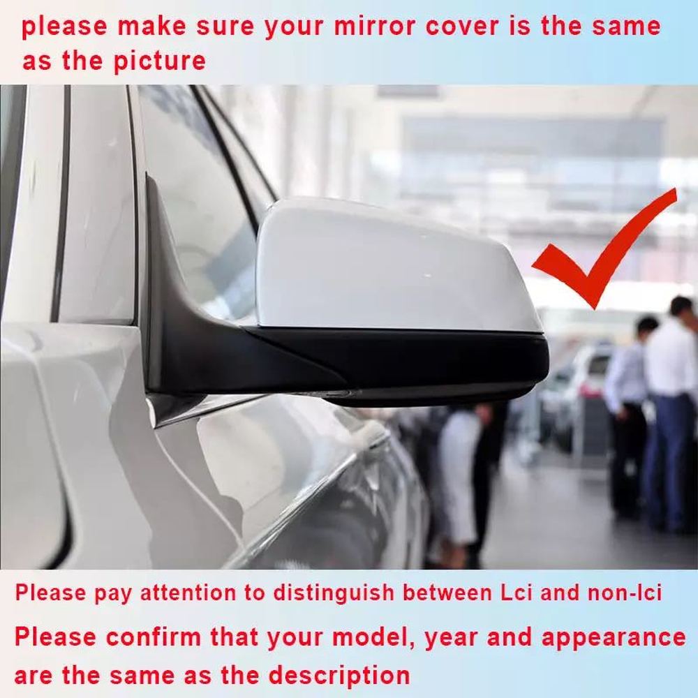 BMW 6 Series F06 F12 F13 M-Style Winged Mirror Replacement Cover PRE- LCI