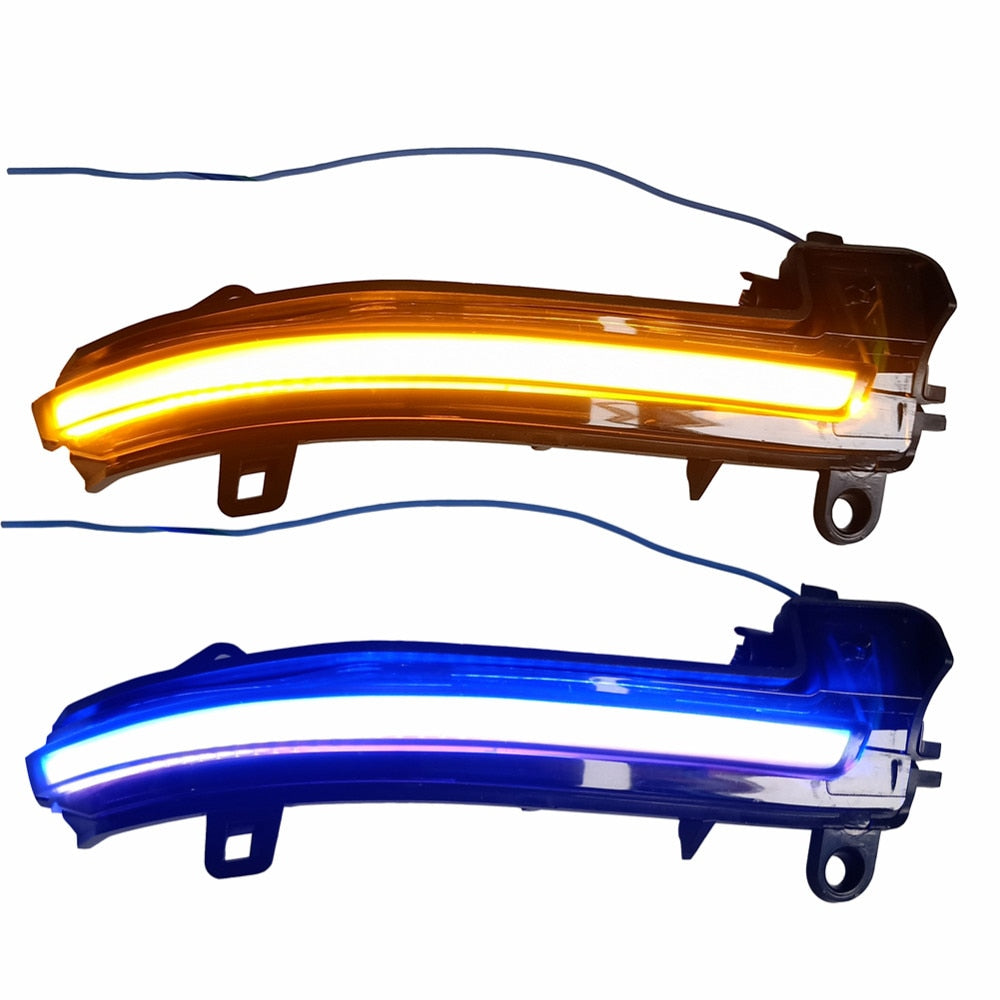 Sequential Blue/Yellow LED Turn Signal for BMW F3x 3/4 Series