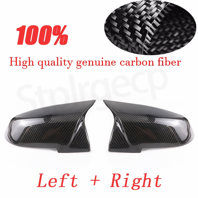 Real Carbon Fiber M-Style Mirror Covers For BMW F3x 3/4 Series