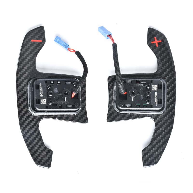 G80 M3 Style Carbon Fiber Paddle Shifter For BMW F30 F31 F32 F10 F06 F12 F13 F15 F16 G30 G20 Steering Wheel