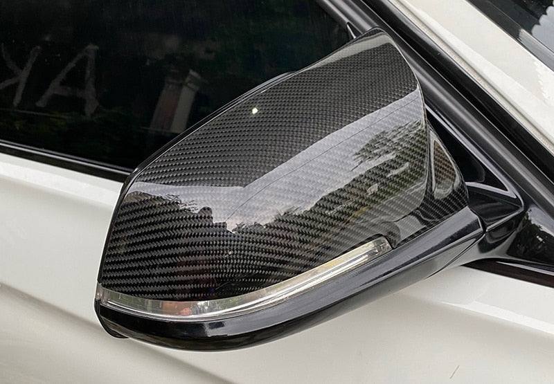 Real Carbon Fiber M-Style Mirror Covers For BMW F3x 3/4 Series