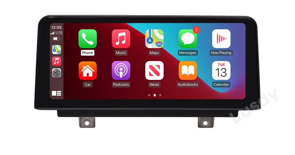 Touch Screen Wireless Apple CarPlay Android Auto Car Multimedia For BMW 3/4 Series