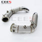 BMW M5 M6 F06 F10 F12 F13 High Flow Catted Exhaust Downpipe / Catless DownPipes