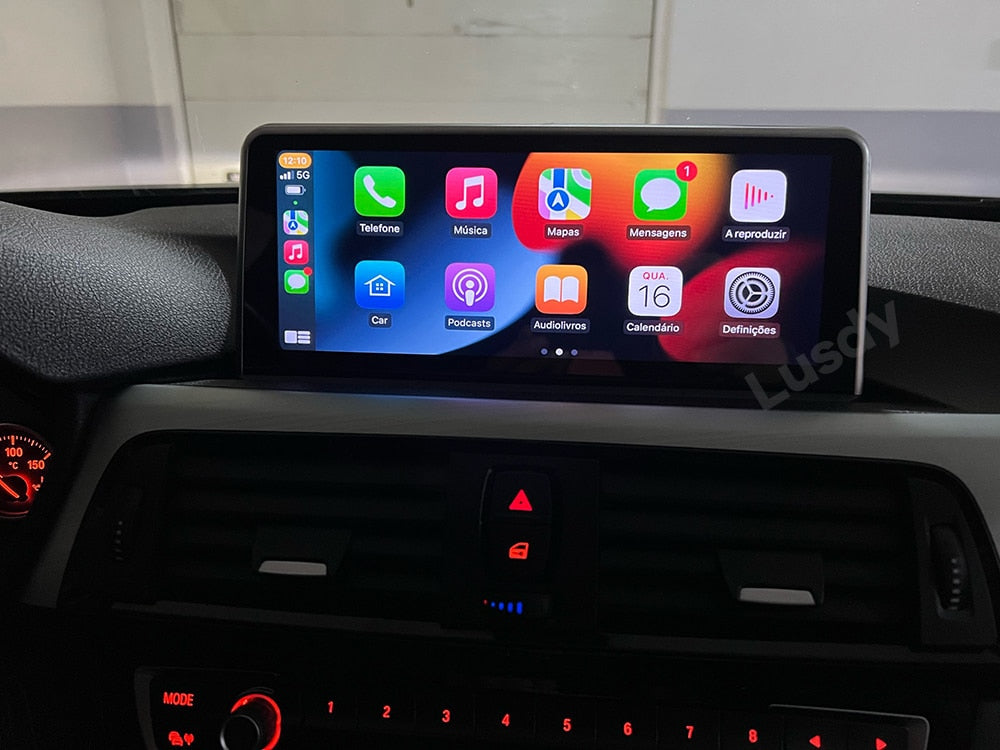 Touch Screen Wireless Apple CarPlay Android Auto Car Multimedia For BMW 3/4 Series