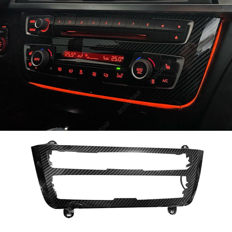 Carbon fiber LED center console Ambient light For BMW 3 /4 Series M3/4 F3x F8x LED