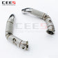 BMW M5 M6 F06 F10 F12 F13 High Flow Catted Exhaust Downpipe / Catless DownPipes