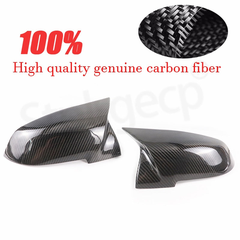 Real Carbon Fiber M-Style Mirror Covers For BMW F3x 3/4 Series