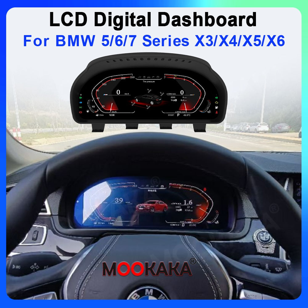 Digital Dashboard For BMW 6 Series  F06 F12 F13 Car GPS Navigation Auto Tape Head Unit