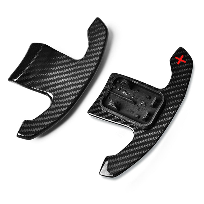 G80 M3 Style Carbon Fiber Paddle Shifter For BMW F30 F31 F32 F10 F06 F12 F13 F15 F16 G30 G20 Steering Wheel