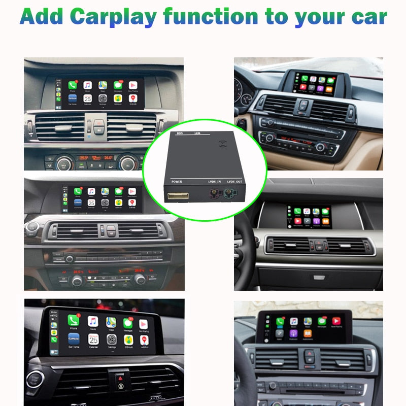 Wireless CarPlay Android Auto Box For BMW F Series NBT CIC EVO Youtube