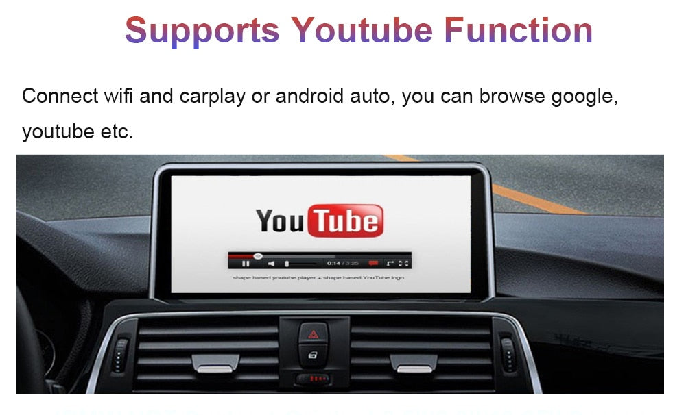 Wireless CarPlay Android Auto Box For BMW F Series NBT CIC EVO Youtube