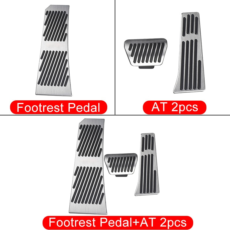 BMW 5 6 7 Series F01 F07 F10 F11 F06 F13 Car Foot Rest Pedal Fuel Brake Pedal Metal