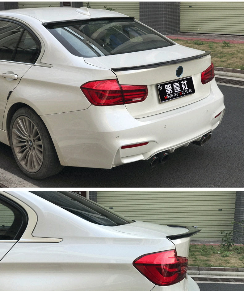 High Quality 3K Real Carbon Fiber Spoiler 2012-2018 BMW M3/ 3 Series F30 F80 Multiple Styles!