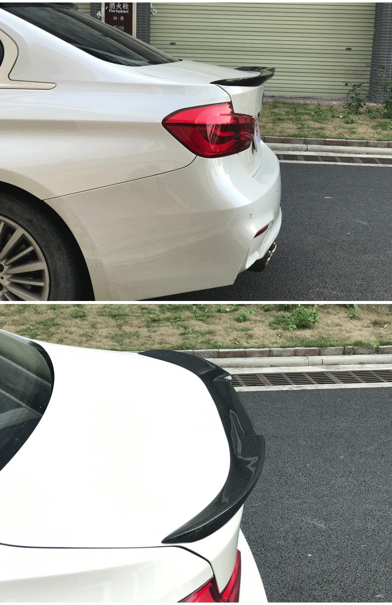 High Quality 3K Real Carbon Fiber Spoiler 2012-2018 BMW M3/ 3 Series F30 F80 Multiple Styles!